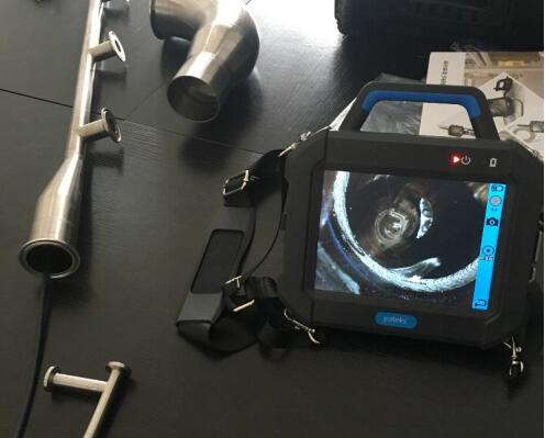 亞泰光電SIE系列工業(yè)內(nèi)窺鏡的檢測(cè)現(xiàn)場(chǎng)圖