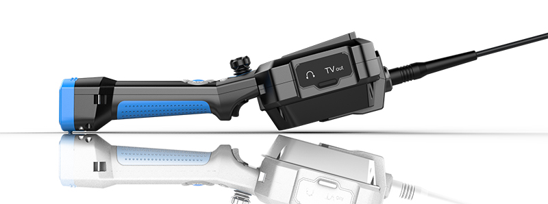 HIE系列手持式工業(yè)內(nèi)窺鏡Tvout視頻輸出，可多人共享分析內(nèi)窺鏡檢測圖像、內(nèi)窺鏡檢測視頻等
